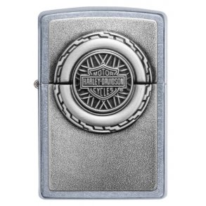 H-D WHEEL B&S ZIPPO