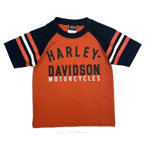 Boys' Knit Sports Raglan Short Sleeve Tee