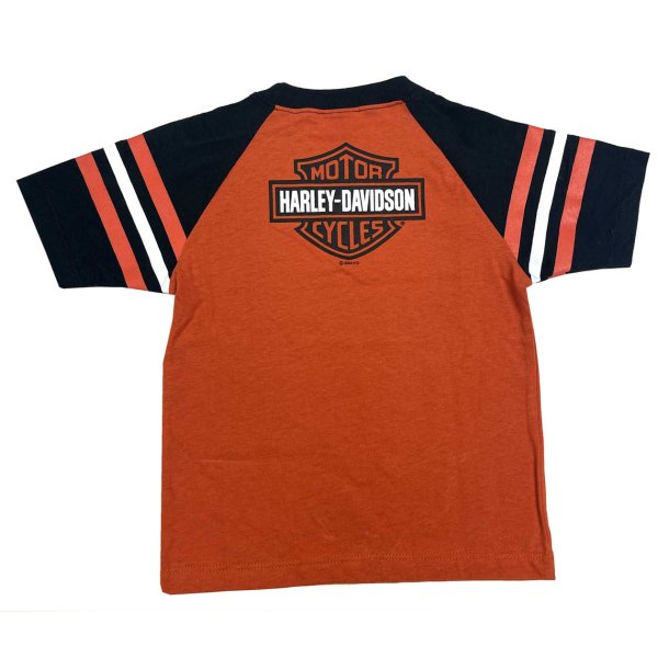 Boys' Knit Sports Raglan Short Sleeve Tee
