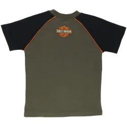 Boys' Camo Raglan Sleeve Tee