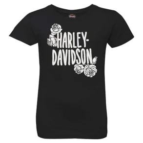 Big Girls' Roses Short Sleeve Tee