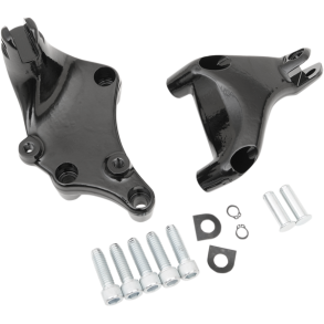 KIT-FOOTPEG MOUNTS,PSNGR,BLACK