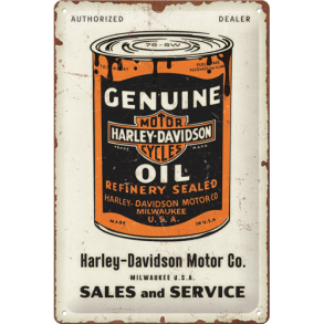 Genuine Oil Can - Tin Sign 20x30