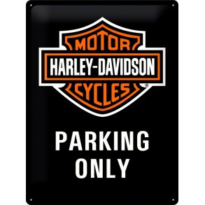 Harley-Davidson Parking Only 30x40