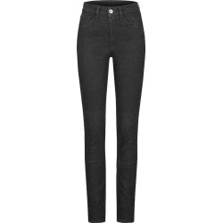 ROKKERTECH HIGH WAIST RIDING JEANS, BLACK, LADY