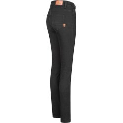 ROKKERTECH HIGH WAIST RIDING JEANS, BLACK, LADY