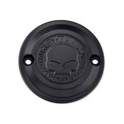 TIMER COVER,WILLIE G SKULL BLACK
