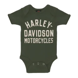 My Daddy Rides A Harley Creeper - 2 Piece Set