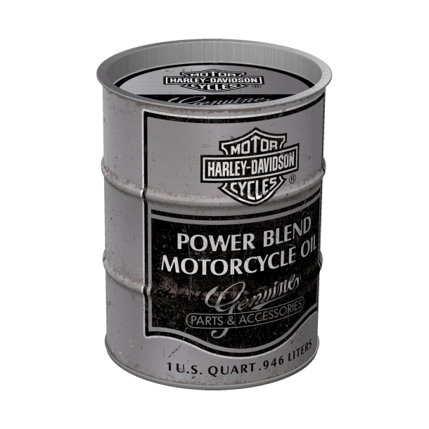 H-D POWER BLEND OIL MONEY BOX