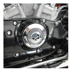 TIMER COVER,WILLIE G SKULL, XL &amp; XR