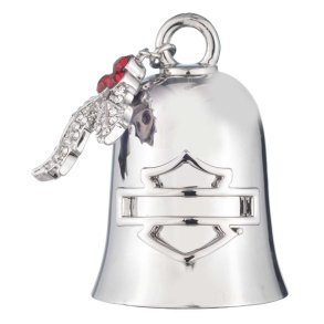 Bar & Shield Logo Embellished Holly Charm Ride Bell 