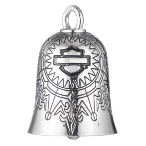 Bar & Shield Logo Snowflake Pattern Ride Bell