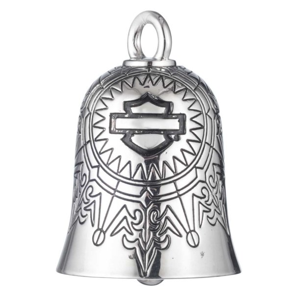 Bar &amp; Shield Logo Snowflake Pattern Ride Bell