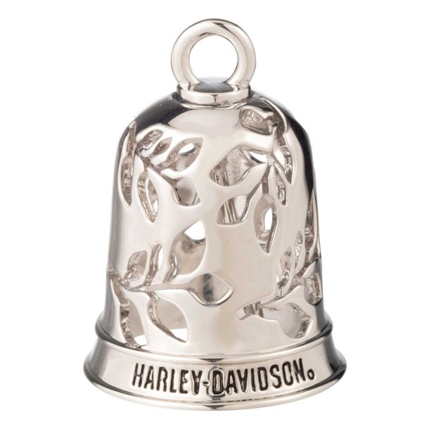 Leaf Cut Out Harley-Davidson Script Ride Bell 