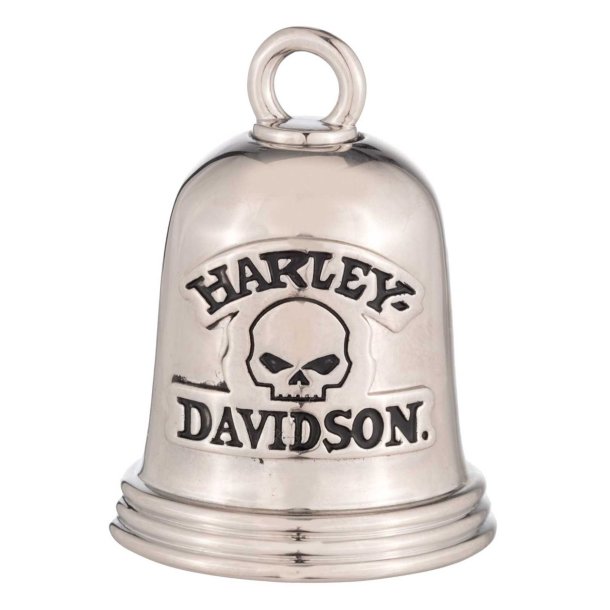 Willie G Skull H-D Script Metal Ride Bell
