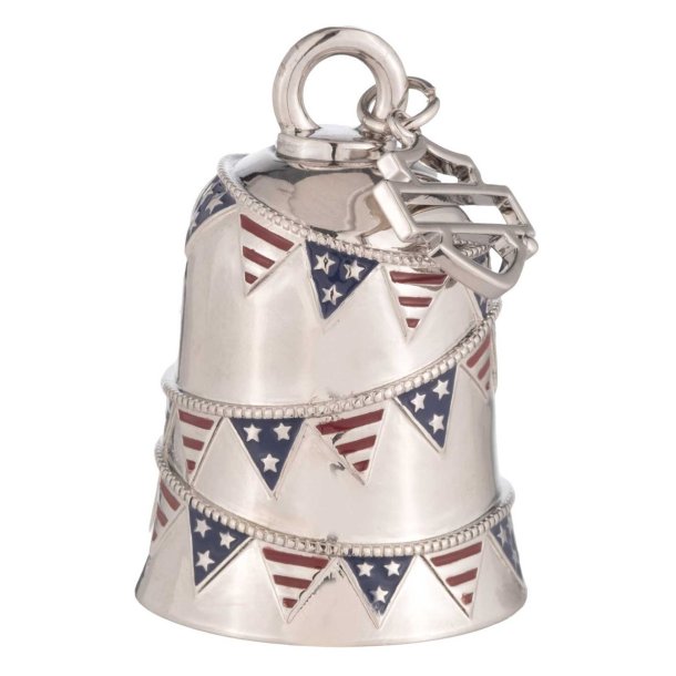 USA Flag Banners w/ B&S Charm Ride Bell