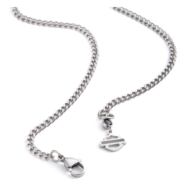 Dog Tag Pendant Necklace, Stainless Steel