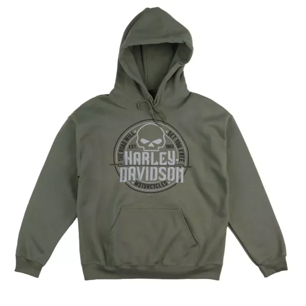 Hoodie Risk Army Green