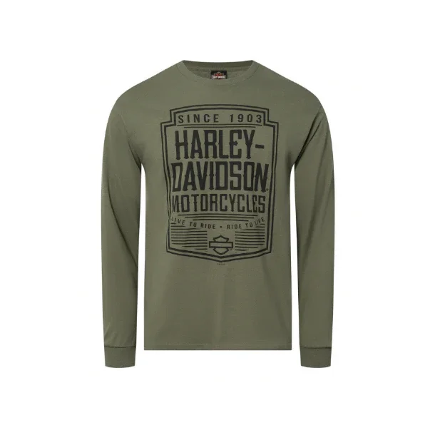 Outburst L/S T-Shirt Army Green