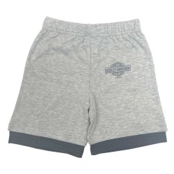 Boys' H-D Script Double Layered Stretch Shorts 