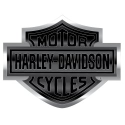Harley-Davidson Flexible Aluminium Decal