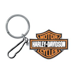 Key Chain Enamel - Bar &amp; Shield