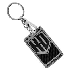 Americana Carbon Fiber 2 Sided Key Chain