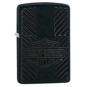 H-D BLACK TIRE B&S ZIPPO
