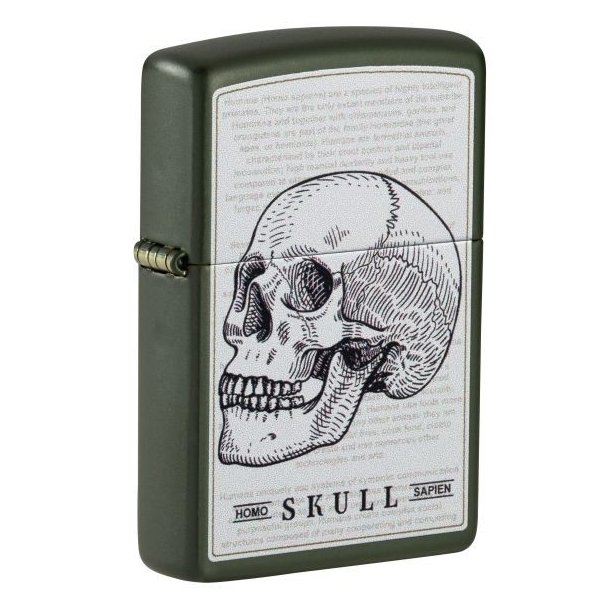 Zippo Skull Design