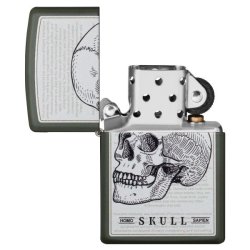 Zippo Skull Design