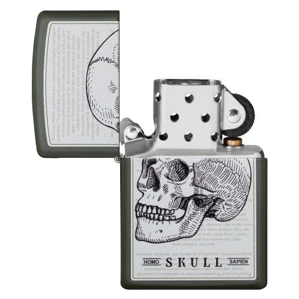 Zippo Skull Design