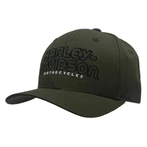 Harley-Davidson� Men's H-D Dealer Adjustable Snapback Baseball Hat Army