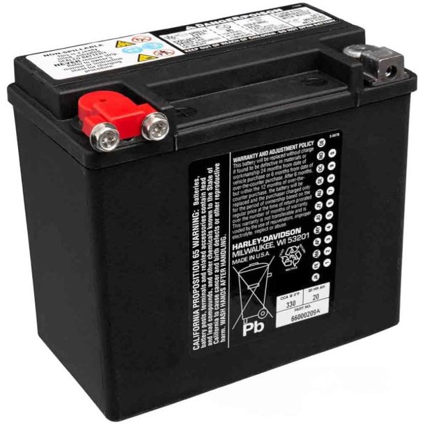 Harley-Davidson Original Battery 66000209 20AH AG