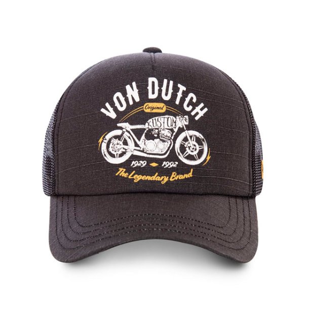 VON DUTCH TRUCKER CAP CREW9 BLACK