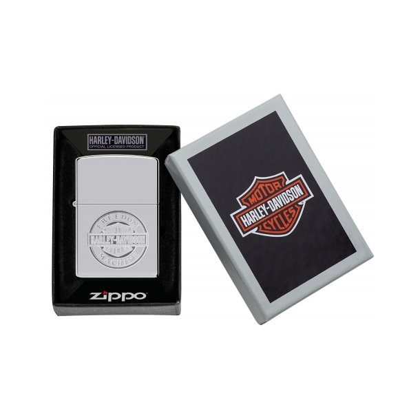 H-D CHROME FREEDOM B&S ZIPPO