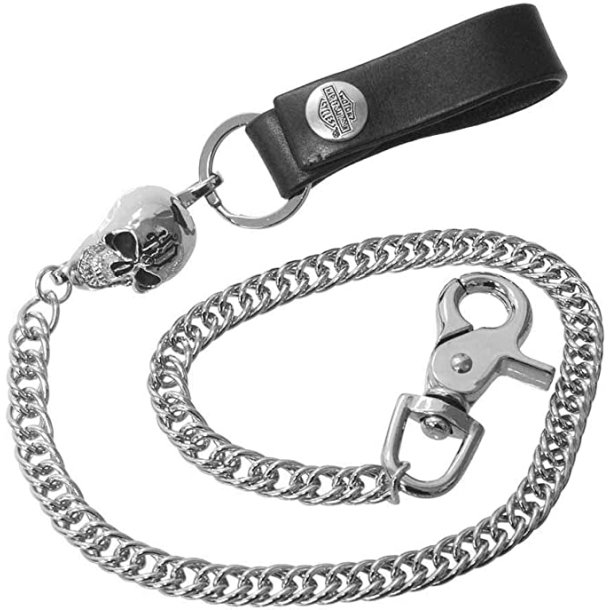 Skull King Wallet Chain 