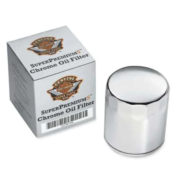 TWINCAM OIL FILTER - CHROME