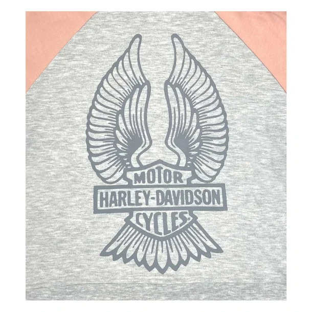 Girls' Zip Hoodie - Pink &amp; Gray - 6  �R
