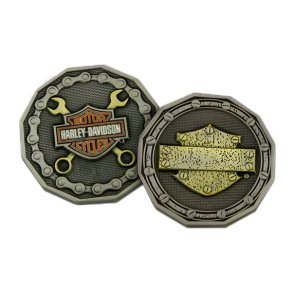 Wrench B&S Challenge Coin 