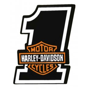 Harley-DavidsonÇ #1 Bar & Shield Logo Metal Pin