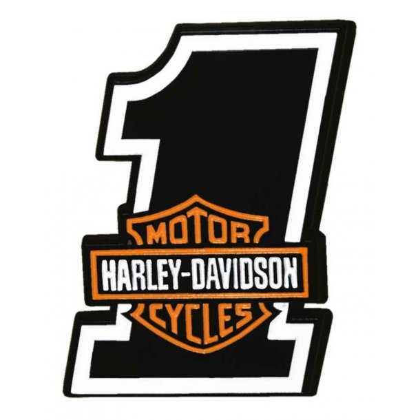 Harley-Davidson&Ccedil; #1 Bar &amp; Shield Logo Metal Pin