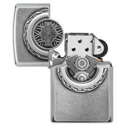 H-D WHEEL B&S ZIPPO