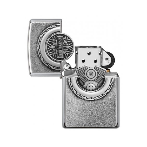 H-D WHEEL B&S ZIPPO