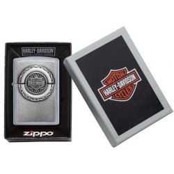 H-D WHEEL B&S ZIPPO