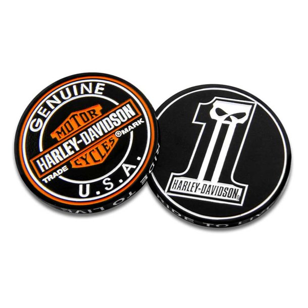 Harley-Davidson Long Tooth #1 Skull Challenge Coin