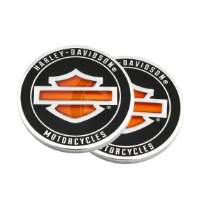 Bar & Shield Stained Glass Coin