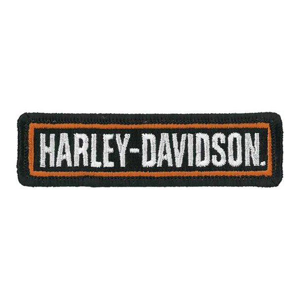 EMBLEM Bold H-D Script Emblem Sew-On Patch