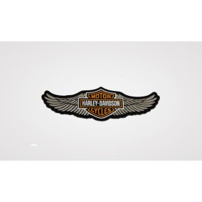 EMBLEM Bar & Shield Wings Patch