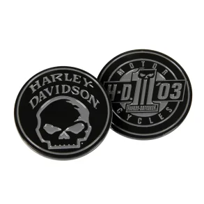 H-D Willie G Skull Coin