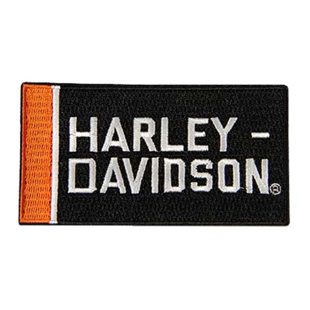 EMBLEM Bold Orange Bar Emblem Sew-On Patch